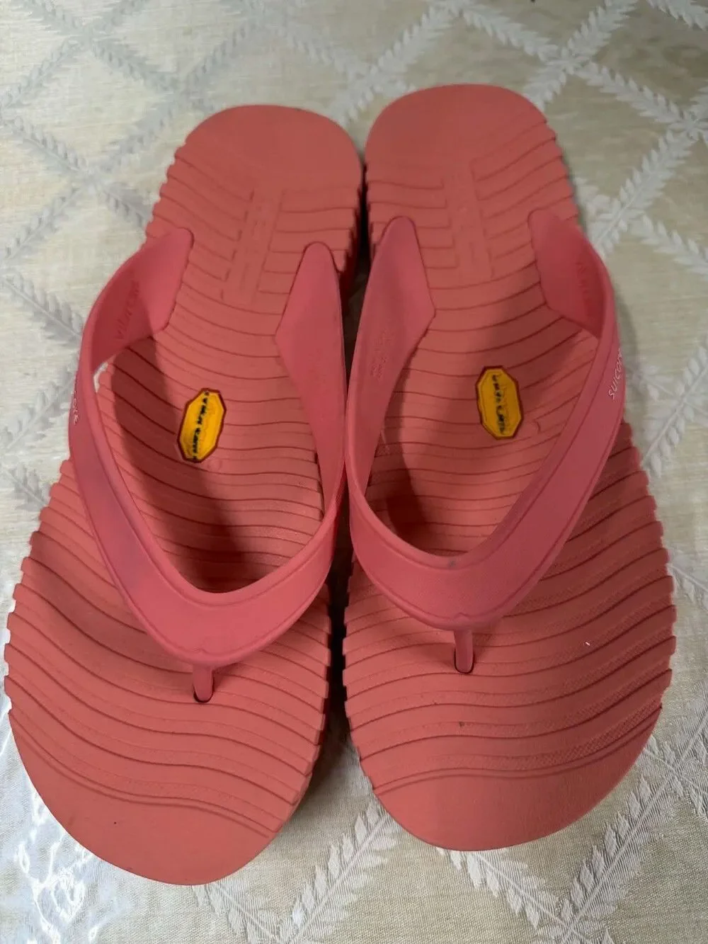 New Suicoke Von Slide Sandals Salmon Pink Mens 8 Womens 10